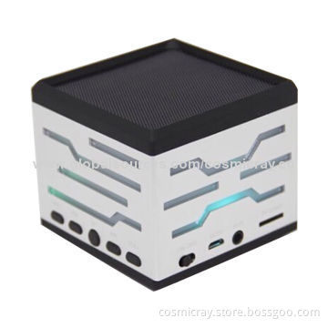 Wireless Bluetooth Speaker with 2.5 to 3W Output Power, 250mAh Battery Capacity